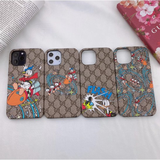 Ốp Lưng Chất Liệu Da Cho Iphone 11 12 Pro Max Gucci