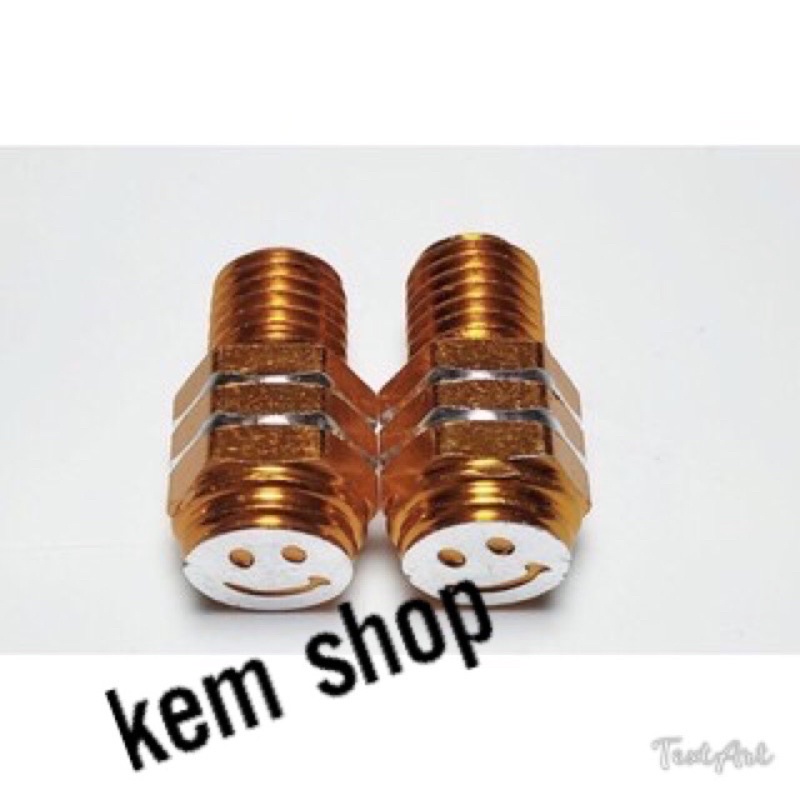 Ốc Mặt Cười Chân Gương Xe Máy [Đủ Màu] giá 1 con