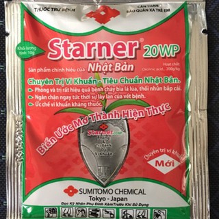 Thuốc phun nấm bệnh cho lan Starner (10gr) nhập khẩu-  chuyên dụng.