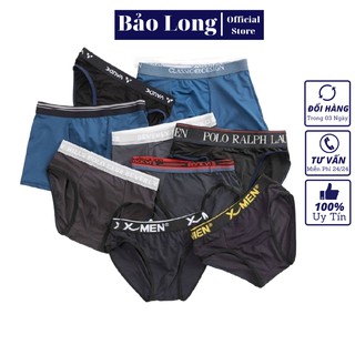 Quần Lót Nam Tam Giác Co Dãn 4 Chiều - Quần Sịp Tam Giác ( Có Che Tên Sản Phẩm)