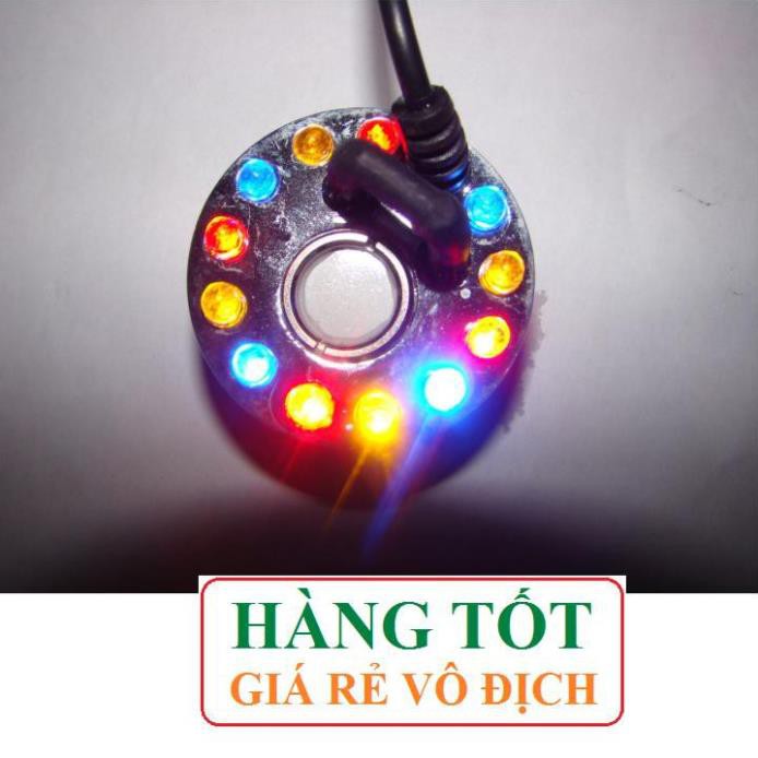 Máy tạo khói sương mù + 12 LED đổi mầu chưa có nguồn