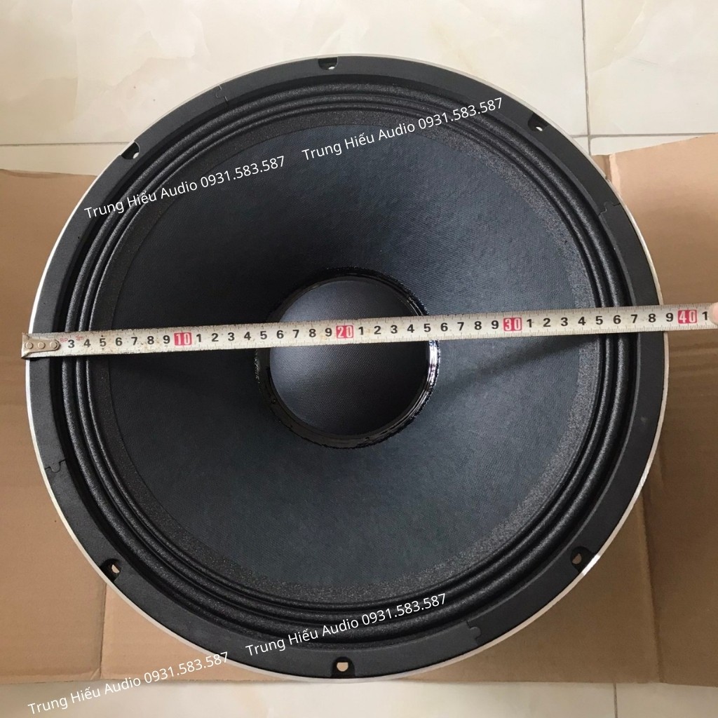 Loa Bass 40 Hệ 8Ω Hàng TQ Từ 170 Coil 65 Màng Vãi, Nhện Cao Vàng, Củ Loa Bass 4 Tấc Gân Vãi, Xương Nhôm Trung Hiếu Audio