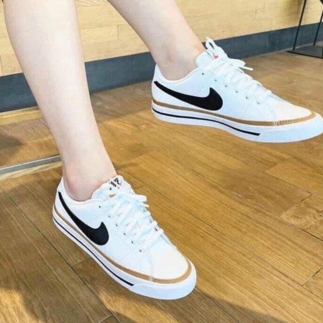 [100% CHÍNH HÃNG] Giày Nike Court Legacy GS trắng DA5380-102