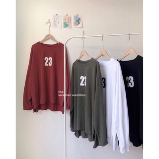 Áo sweater số 23 (Ảnh thật)