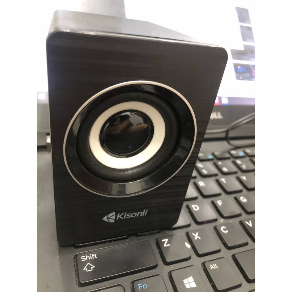 Loa 2.0 Kisonli A-707- Loa Vi Tính 2.0- Mới - Bảo Hành 12 Tháng