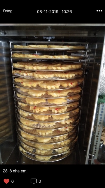 Máy sấy thực phẩm septree 16 tầng