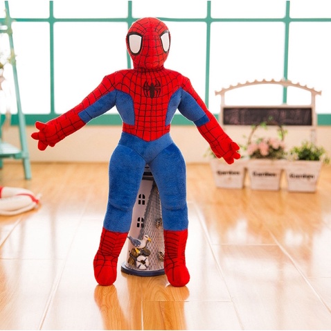 Người Nhện Spider Man Nhồi Bông - Đồ Chơi Thú Nhồi Bông Siêu Nhân Anh Hùng