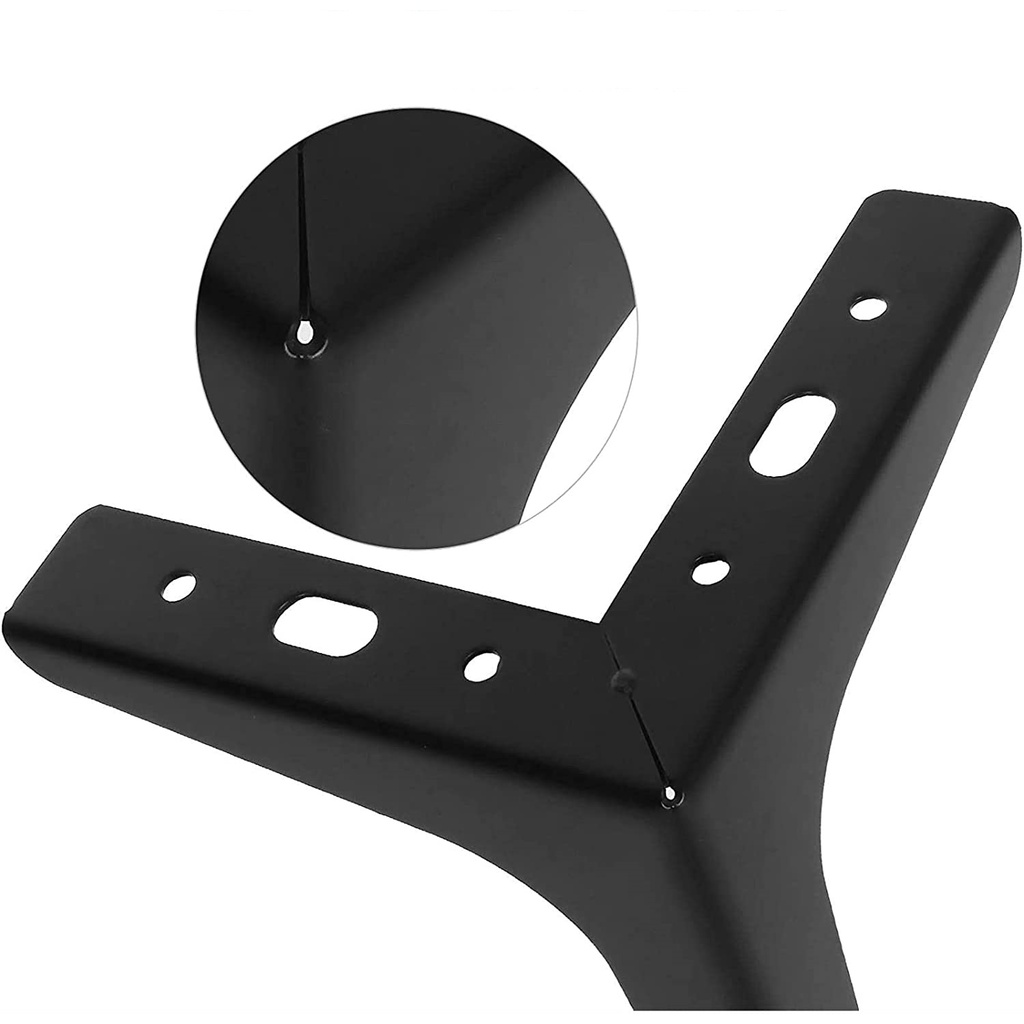 Chân ghế sofa Y thẳng màu đen