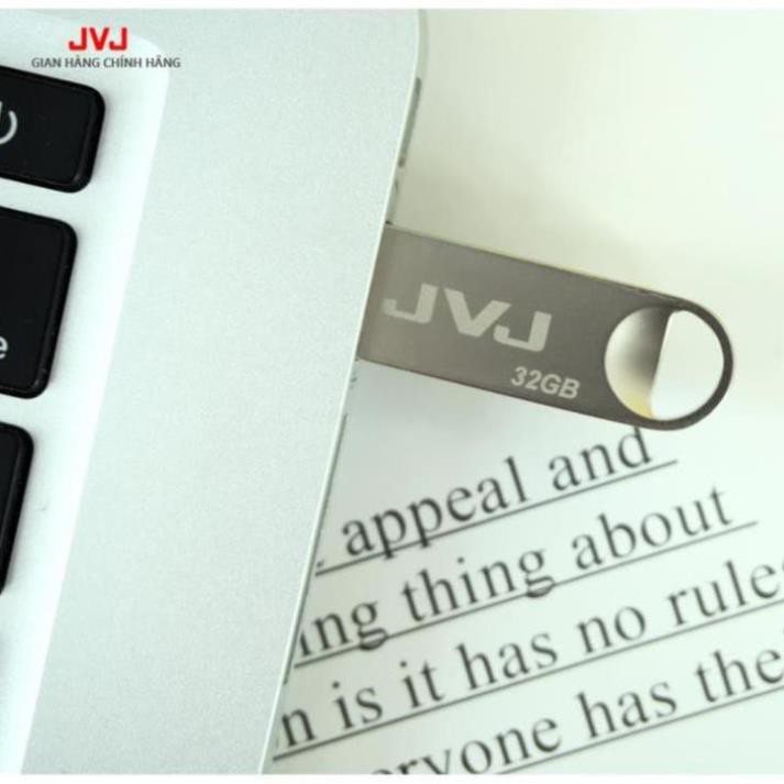 USB JVJ S3 64GB/32GB/16GB/8GB/4GB/2GB vỏ kim loại, USB 2.0 nhỏ gọn, tốc độ up 100MB/s, Bhành 1 năm