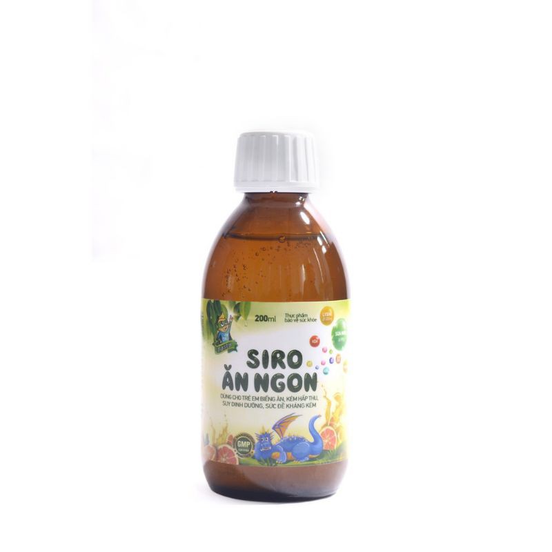 SIRO ĂN NGON 200ml - Giúp trẻ hết biếng ăn, háu ăn, mau lớn, ít ốm vặt