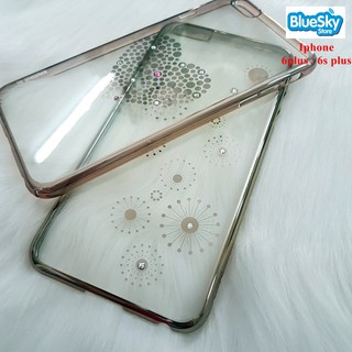 Ốp lưng Iphone 6 Plus / 6s Plus Remax viền xi đính đá