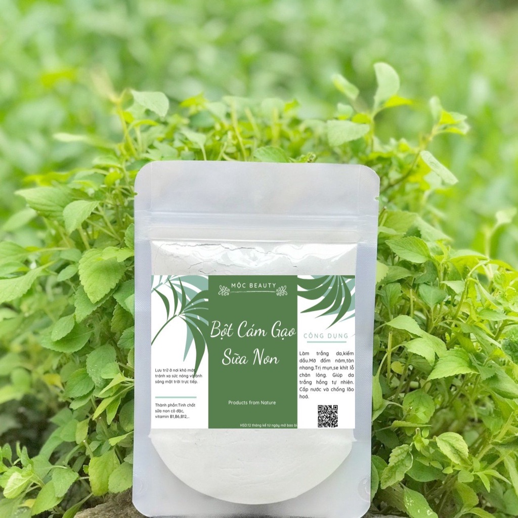 Bột cám gạo sữa non nguyên chất 100gr