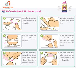 Bỉm Merries ♥️ FREESHIP ♥️ Bỉm Dán Nội Địa Nhật Cộng miếng NB96/S88/M68/L58 (Date Mới)