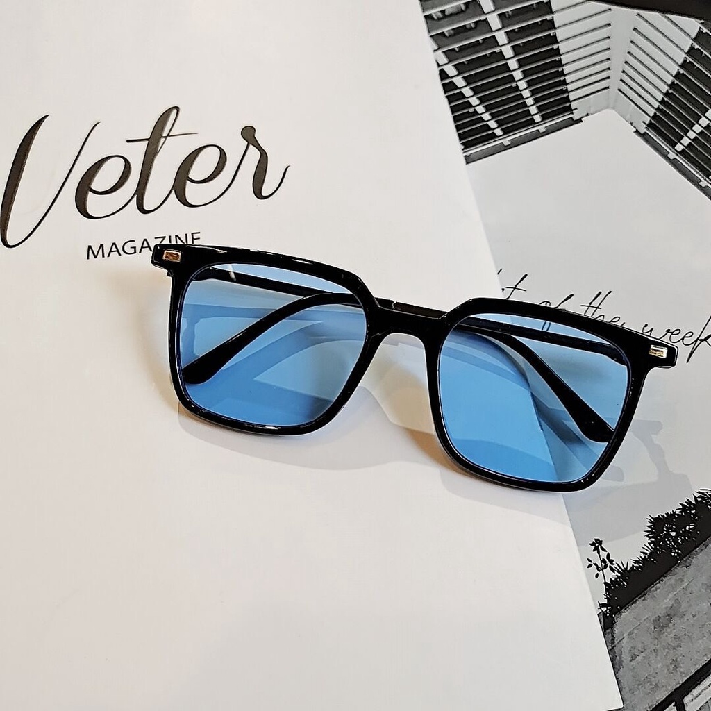 Kính Form vuông Nam Nữ 652 nhỏ xinh Chất liệu nhựa hàn quốc