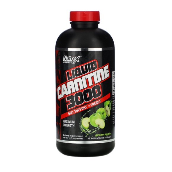 CARNITINE | Nutrex Liquid Carnitine 3000   - Tăng Sức Mạnh Hỗ Trợ Giảm Mỡ Khi Tập Luyện - Chính Hãng
