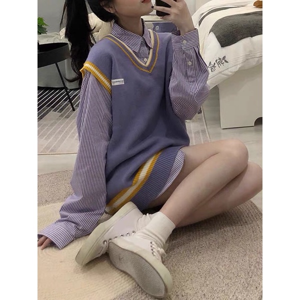 Áo gile hottrend ulzzang ⚡️HÀNG LOẠI I ⚡️ áo gile nữ hàn quốc style HVIRITA