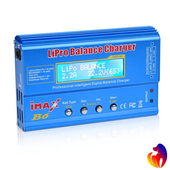 Thiết bị sạc-xả cân iMAX B6 80W 6A dành cho pin Lipo NiMh Li-ion Ni-Cd