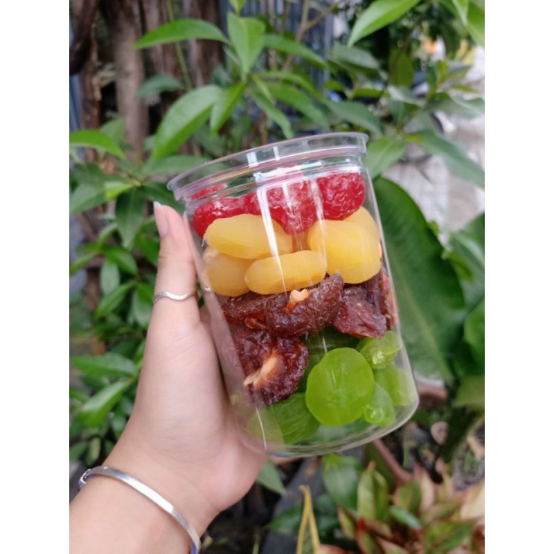 hủ PET-300gr đào mix vị