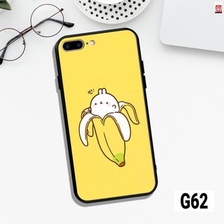 ỐP LƯNG IPHONE 7 PLUS - 8 PLUS IN HÌNH MOLANG SIÊU DỄ THƯƠNG cute