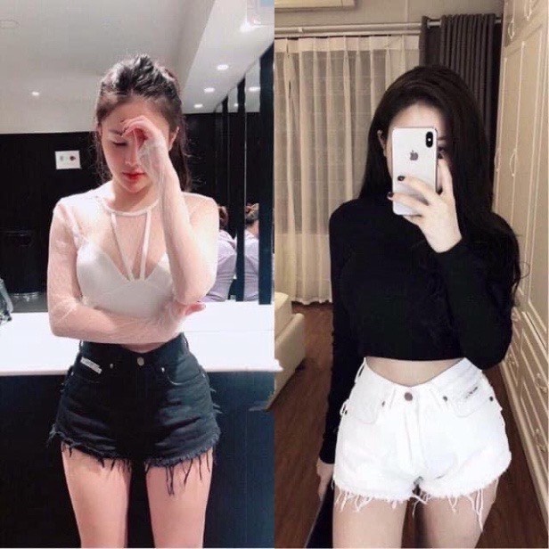 Quần Short Đùi Kaki Nữ Lưng Cao Tưa Lai Form Chuẩn Đẹp Beveda