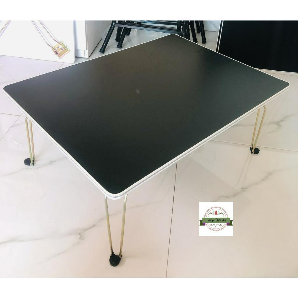 BÀN LÀM VIỆC GẤP GỌN CỠ LỚN 50X70 TRẮNG CHÂN BÓP SIÊU ĐẸP