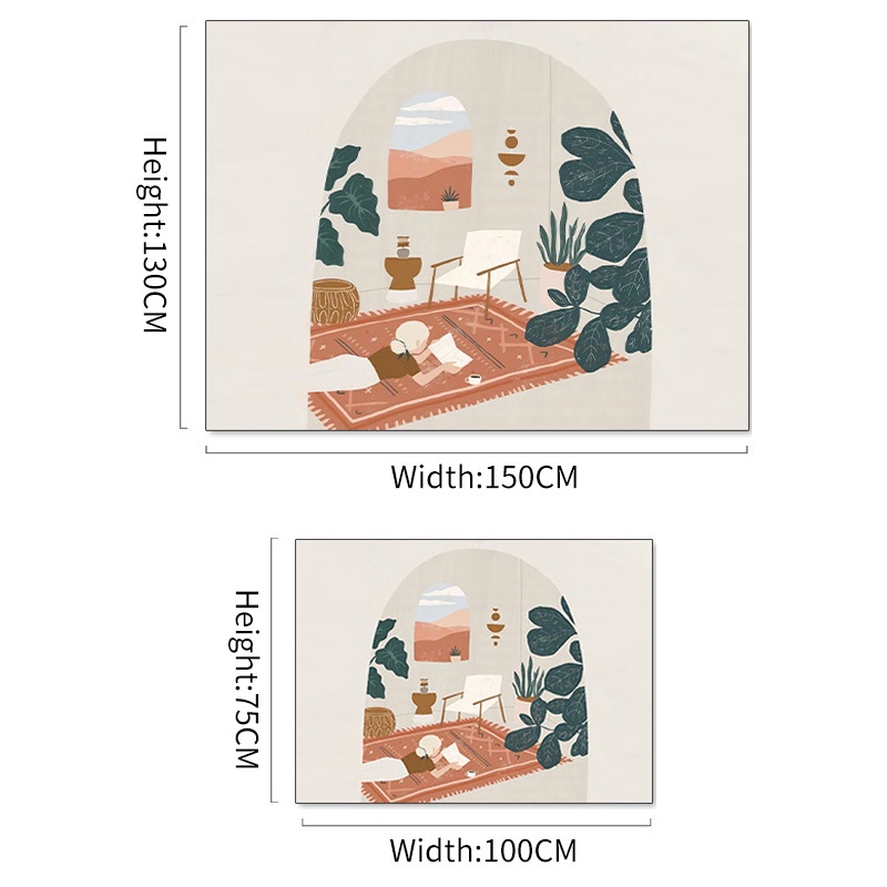 Thảm treo tường trang trí nhà cửa đẹp mắt