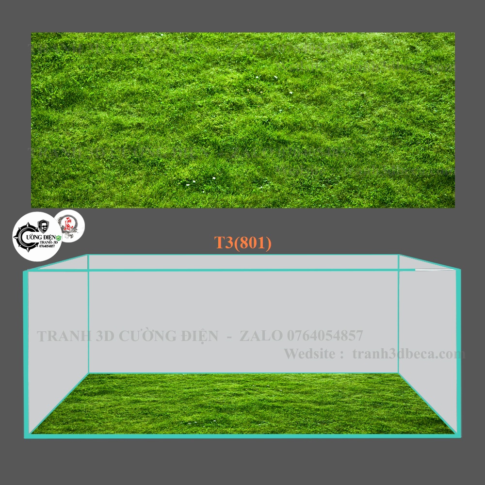 Tranh dán bể cá có keo sẵn nhiều kích thướt