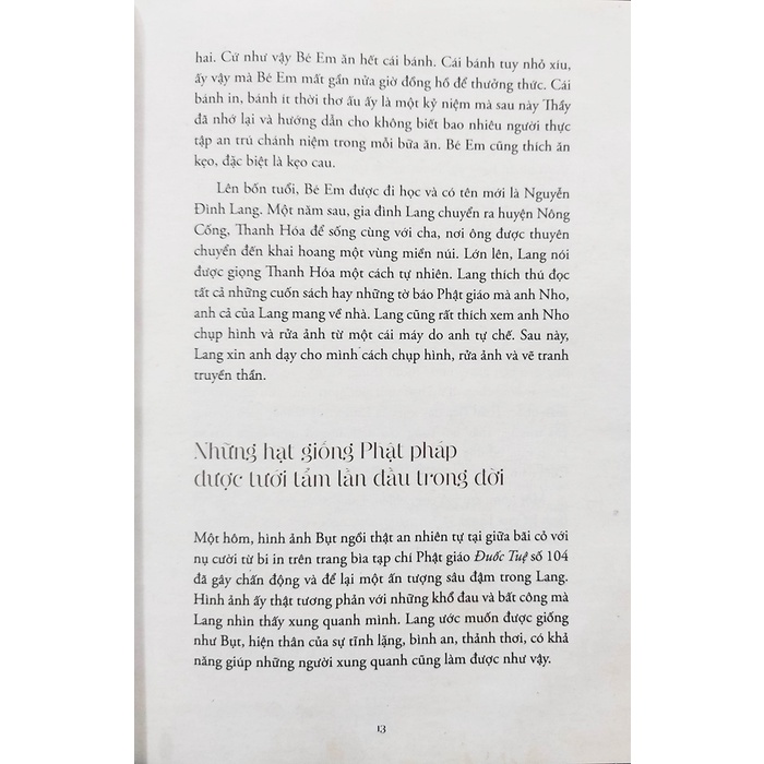 Sách - Đi gặp mùa xuân - Hành trạng thiền sư Thích Nhất Hạnh