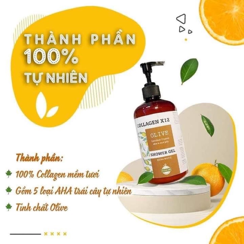 (giá sỉ) SỮA TẮM COLLAGEN X12