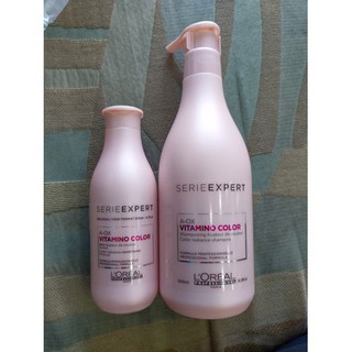 (Chính Hãng Giá Sỉ) GỘI XẢ L'OREAL VITAMINO COLOUR DÀNH CHO TÓC NHUỘM 500ml + 200ml