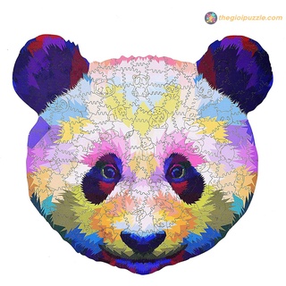Bộ xếp hình gỗ puzzle ghép hình con vật, bộ xếp hình trí tuệ, quà tặng bạn bè 062