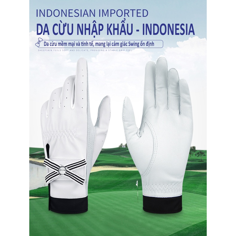 [Chính hãng] Găng Tay Golf Nữ - PGM ST027 Women Golf Gloves