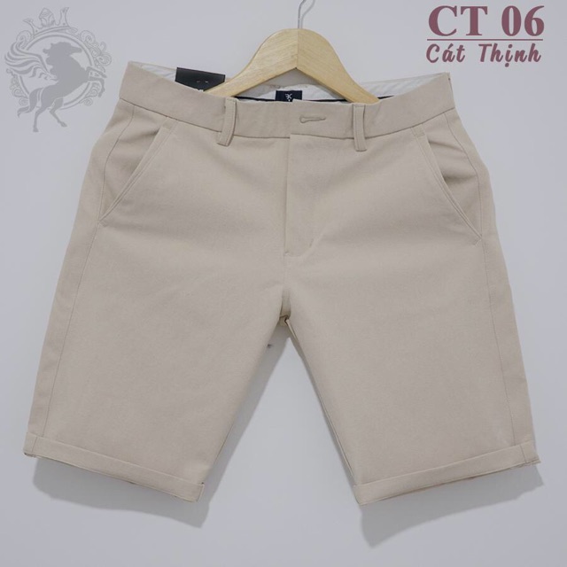 Quần Short Âu Nam Màu Xám Co Dãn Nhẹ, Đường May Chắt Chắn Vải Dày Mịn | BigBuy360 - bigbuy360.vn