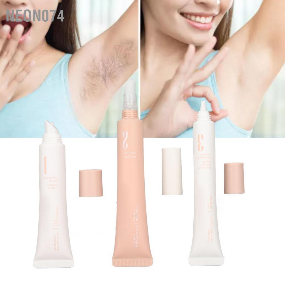 [Hàng mới về] Bộ kem tẩy lông toàn cơ thể không đau dành cho phụ nữ