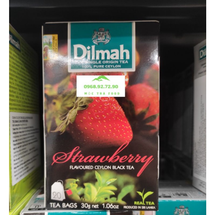 Trà Xanh Thượng Hạng Đồi Emerald Hộp 140 Gram Dilmah MỘC TRÀ AN NHIÊN