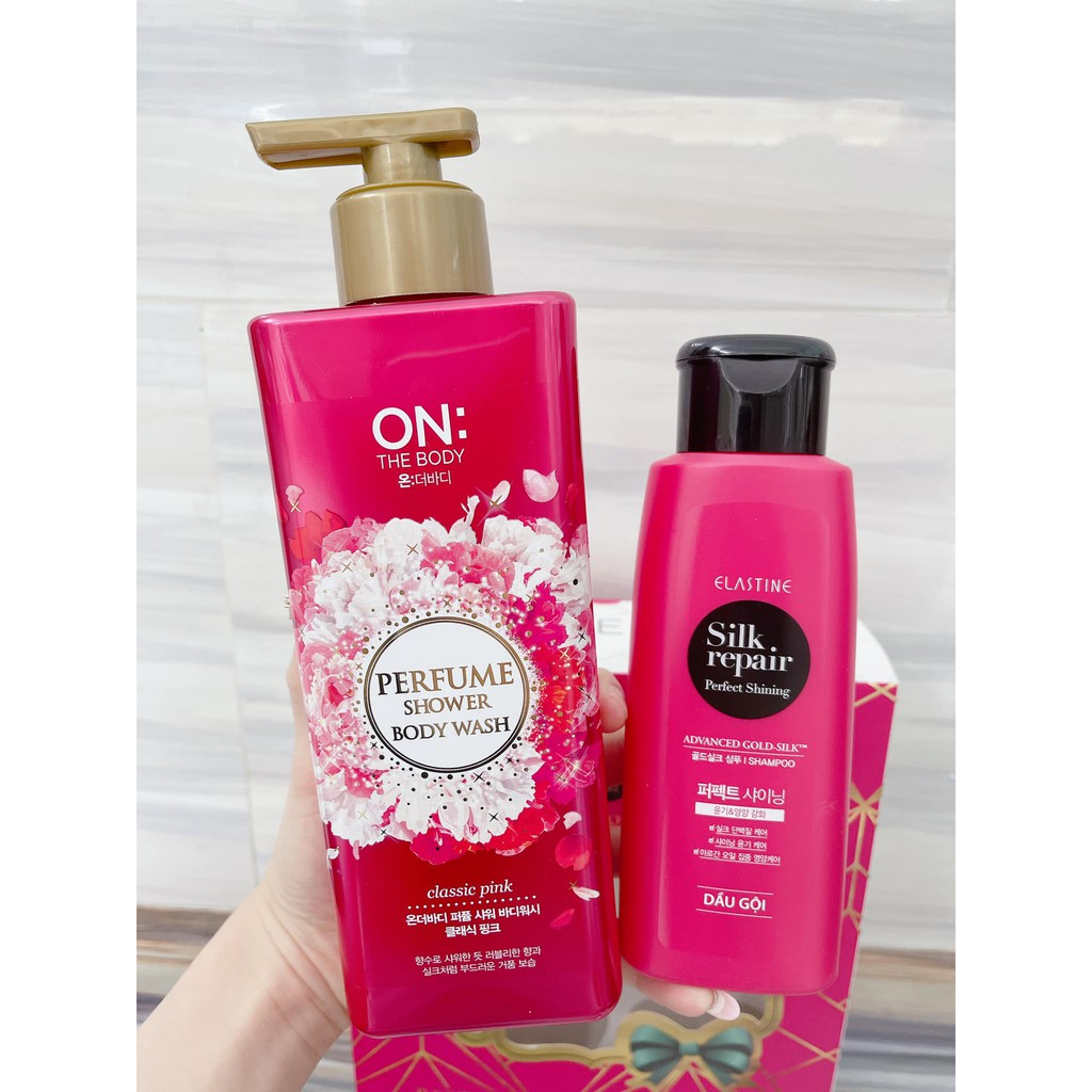 Set Sữa tắm và Dầu gội On The Body