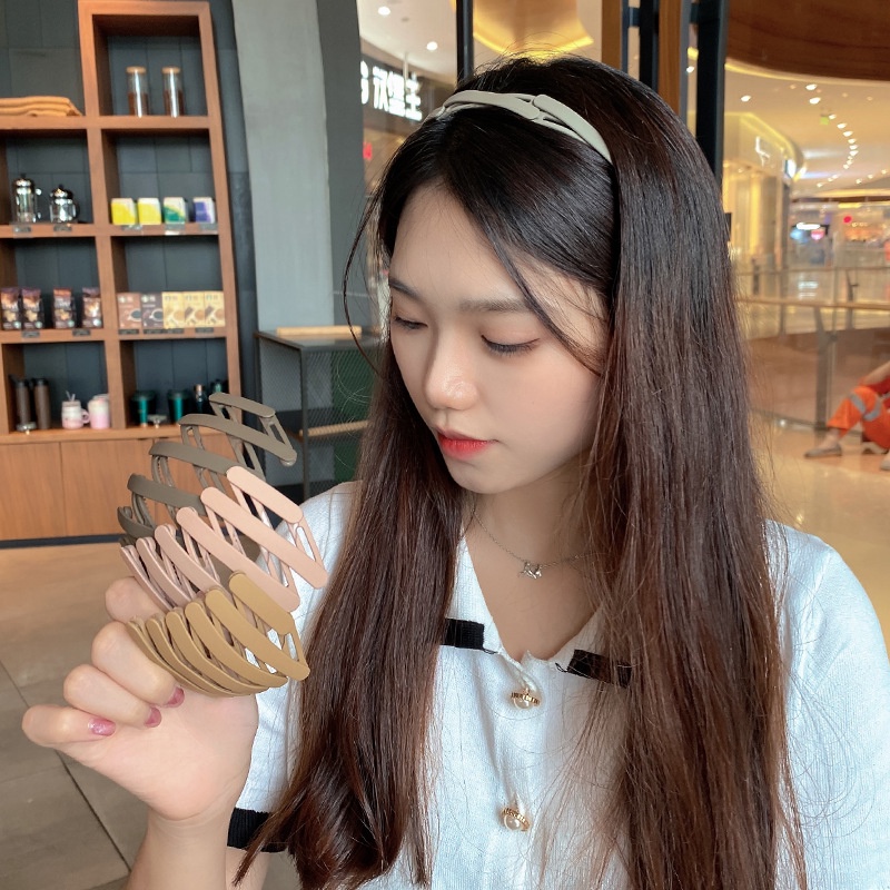 Cài tóc chống trượt độc đáo thiết kế đơn giản phong cách Hàn Quốc cho nữ