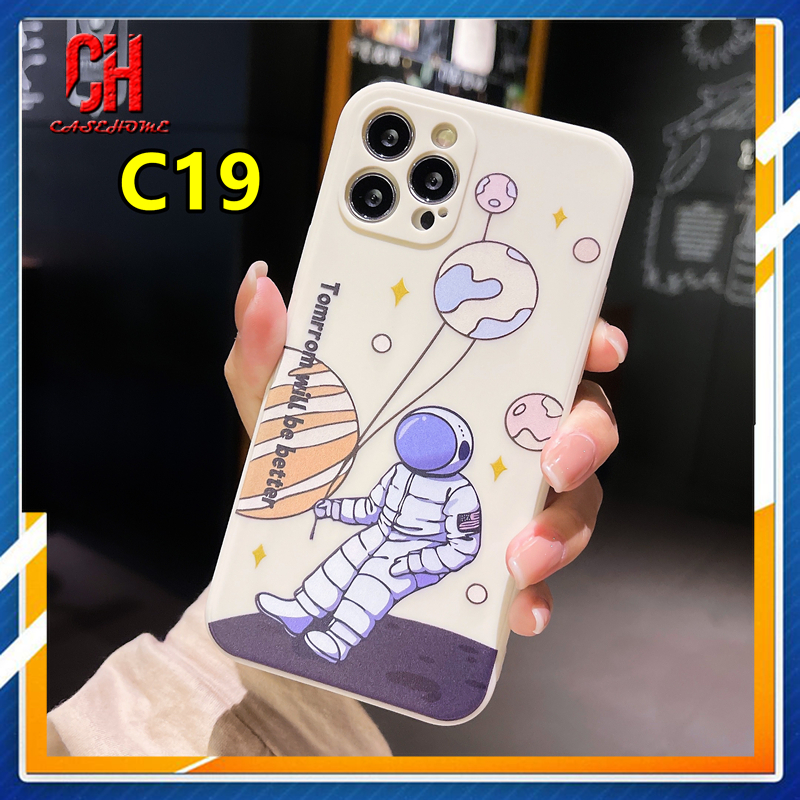 Ốp Lưng Silicone Mềm In Hình Các Hành Tinh Cho Realme 5 5s 5i C15 C12 C11 6i C17 7i C1 C2 C3 C3I Nrz 20 10 10a 20a 30a