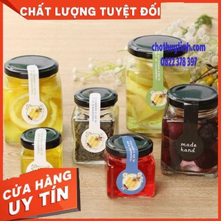 Combo 10 hũ thủy tinh vuông 50ml