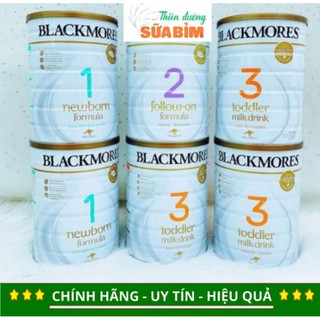 Sữa Blackmore ÚC 1.2.3-900g Date 2022