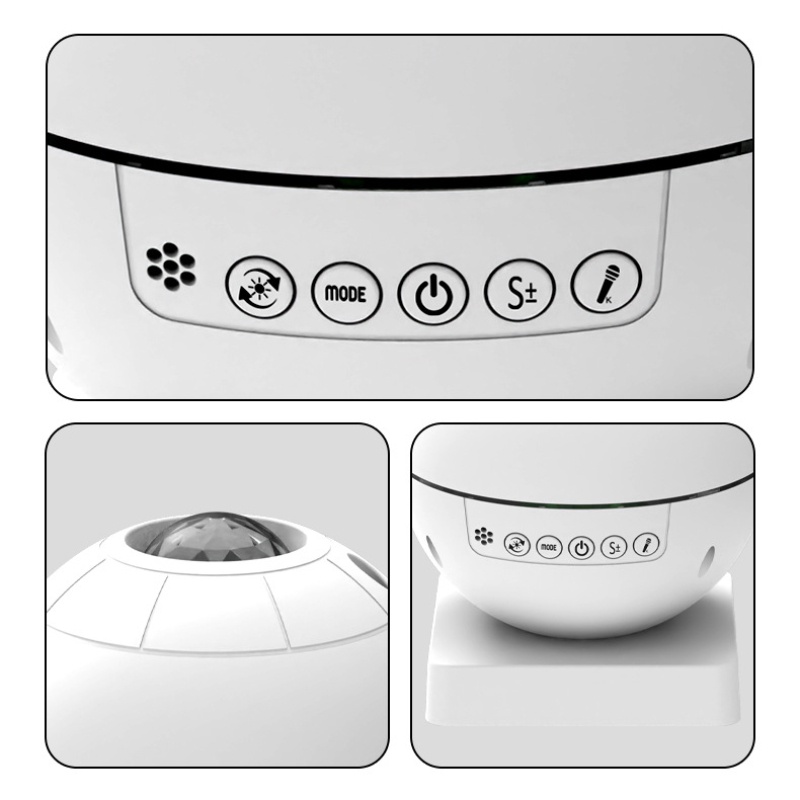 Đèn Led Tạo Hiệu Ứng Bầu Trời Đầy Sao Kèm Điều Khiển Từ Xa