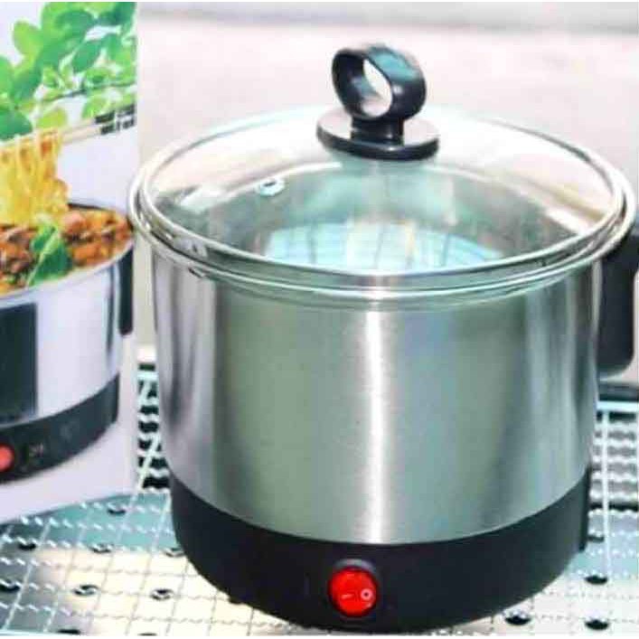 Ca nấu mì inox 1,6 lit - ca nấu mì mini - ca mì mini Happy