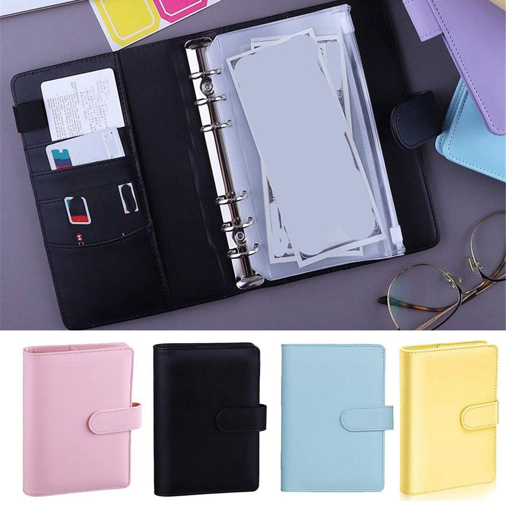 Túi Da PU Đựng Tiền Nhiều Màu Sắc Khổ A6