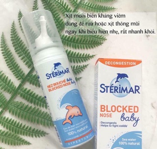 XỊT MUỐI BIỂN CÁ HEO STERIMAR PHÁP
