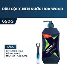 Dầu Gội XMen Nước Hoa FIRE sạch sâu 650g FIRE 2x sạch sâu thơm mát