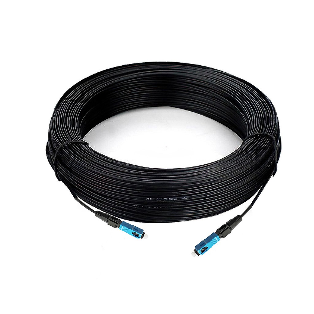 250M Cáp quang 1 fo bấm sẵn 2 đầu SC