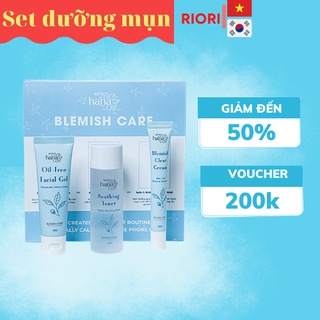 Combo Ngừa Mụn Mờ Thâm RIORI BLEMISH CARE - giải quyết vấn đề mụn tuổi  dậy thì