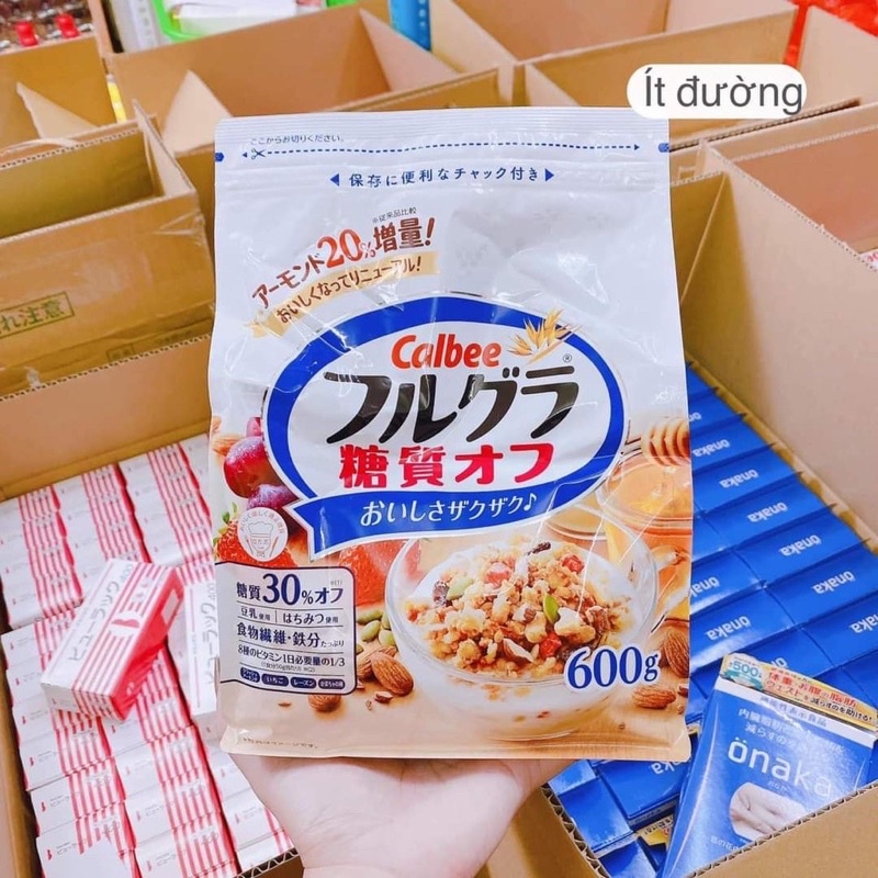 Ngũ Cốc Nhật Calbee Trắng ( Date T12/2023)