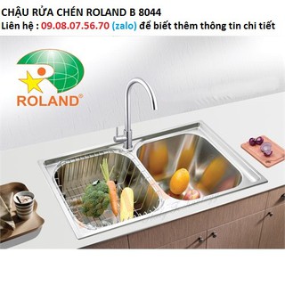 Chậu rửa chén chống ồn Roland. B8044