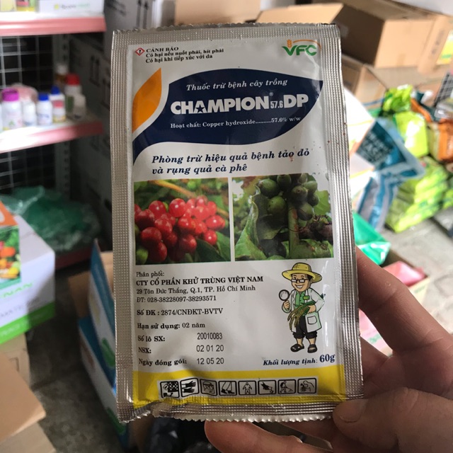 Thuốc trừ bệnh gốc đồng CHAMPION 57.6DP